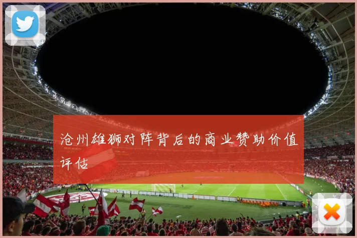 沧州雄狮对阵背后的商业赞助价值评估